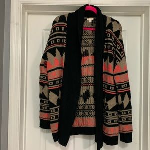 Aztec style cardigan